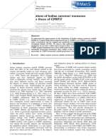 CMIP5 SIMULATIONS OF INDIAN MONSOON