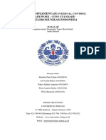 ANALISIS IMPLEMENTASI INTERNAL CONTROL FRAMEWORK COSO STANDARD PADA PT TELEKOMUNIKASI INDONESIA