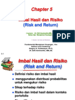 Imbal Hasil Dan Risiko Risk and Return PDF