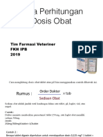 Perhitungan Dosis Obat PDF
