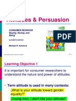 CH 8 Attitudes and Persuasion