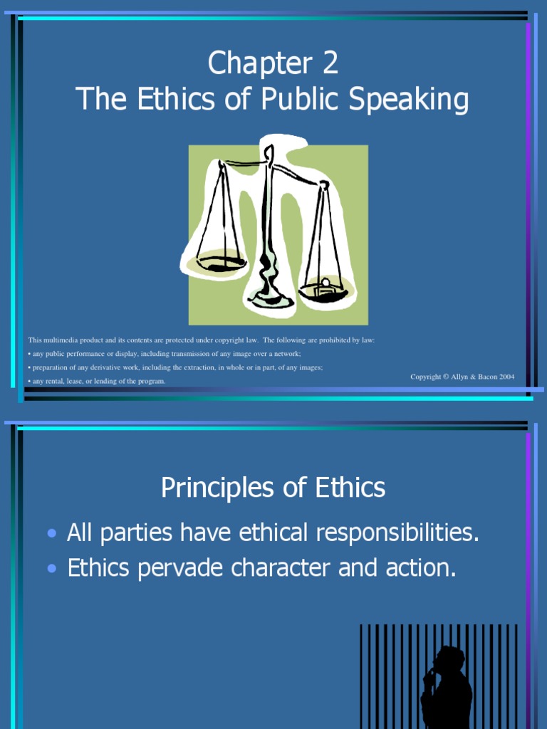 The Ethics of Public Speaking | PDF