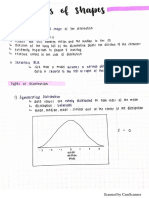 Measures of Shapes 