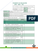 Criterios de Evaluacion