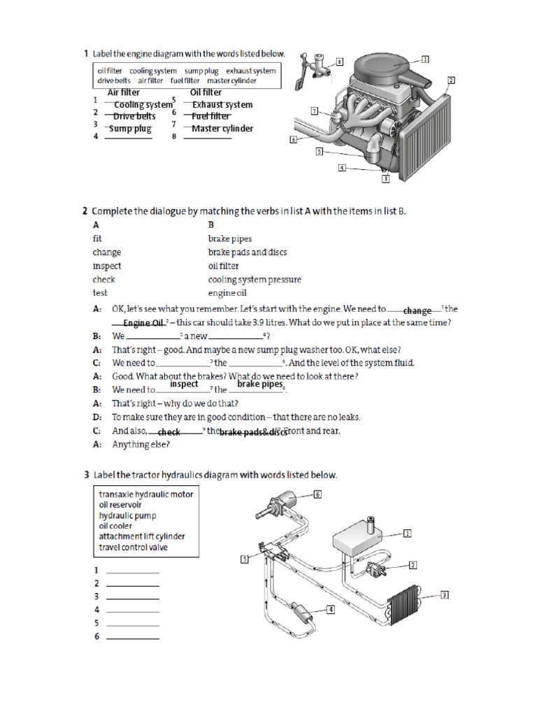 Homework Engine Parts | PDF