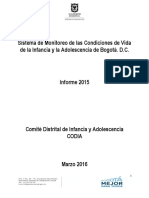 08042016 Informe de Las Condiciones de Vida de Los NNA de Bogota D.C. 2015