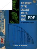 Boyer TheHistoryOfTheCalculusAndItsConceptualDevelopment