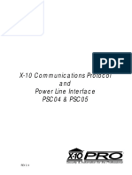 (Domotica) - X10 Communications Protocol and Power Line Interfaces psc04 and psc05 PDF