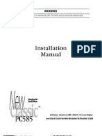 Installation Manual: Warning