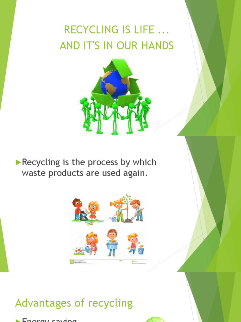 Benefits of Recycling and Waste Separation | PDF | Home & Garden ...