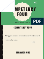 Competency Four