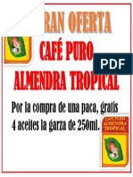 Café Puro Almendra Tropical