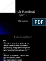 Inglês PPT - Integral - English Handout II