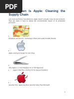 How Green Is Apple