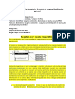 Comparativa de Las Tecnologías de Control de Acceso e Identificación Personal PDF