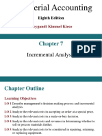 Ch. 7 Incremental Analysis