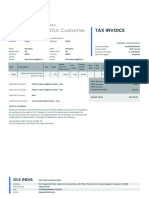 OLX Customer OLX Customer: Tax Invoice