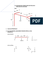 Calculo Estructural de Puente Grua PDF