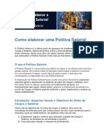 Manual de Elaboracao de Politica Salarial