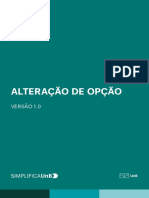 Alteração de Opção na UNB - Guia completo para solicitar mudança de curso ou turno