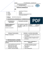 Sesión de Aprendizaje Pictogramas