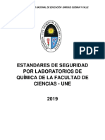 Estandares de Seguridad para Los Laboratorios de Quimica