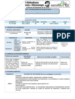 Sesión de Aprendizaje 28-3º