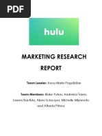 Final Marketing Report