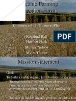 Organic Farming Business Plan