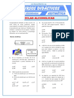 Mezclas Alcohólicas para Quinto de Secundaria