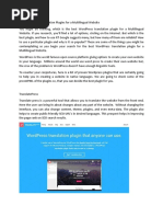 Best WordPress Translation Plugins for a Multilingual Website