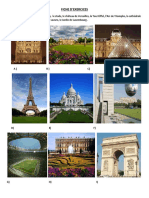 Fiche Monuments de Paris