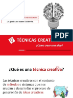 TECNICAS CREATIVAS Como Generar Una Idea PDF