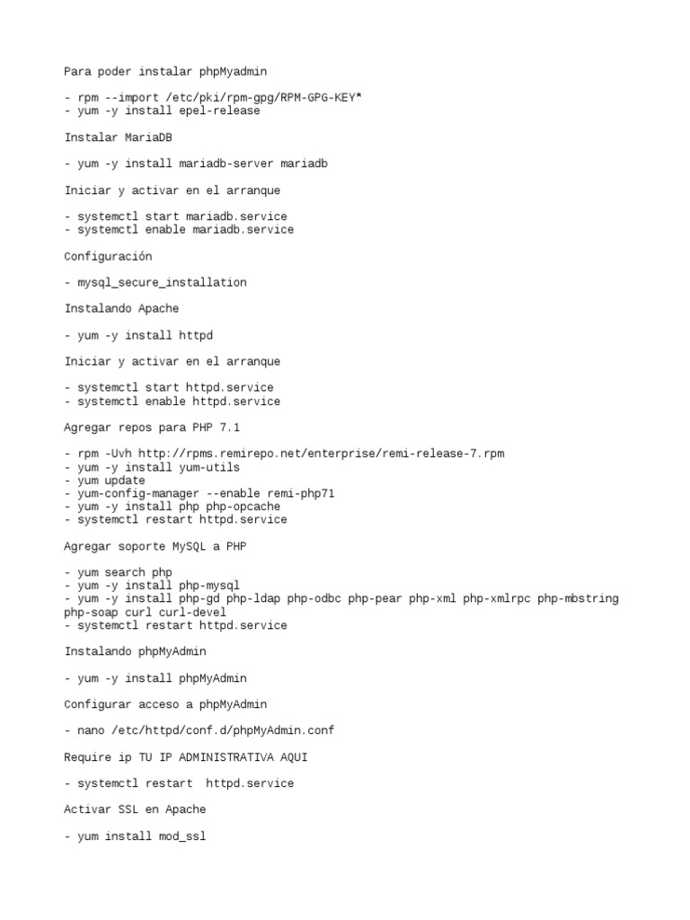 Nextcloud Installation on CentOS 7 | PDF | Unix Software | Application ...