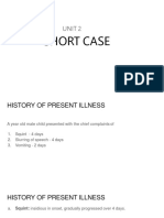 Short Case: Unit 2