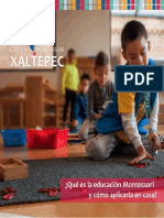 Desarrollo infantil según Montessori