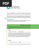 Changing The Tool: Other Tools Can Be Downloaded From The GHG Protocol Website