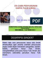 Kementerian Agama Provinsi Maluku, Papua Dan Papua Barat: Oleh: Ali Litiloly, S.Ag., M.Si