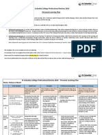 Professional Review Plan - Beck Wood 2019