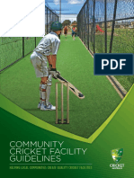 2015 CA Community Cricket Facilities Guidelines