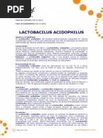 Lactobacillus Acidophilus PDF