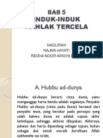 Bab 5-Ayo Kita Pelajari Induk-Induk Akhlak Tercela