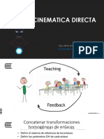 Semana 11 Cinematica Directa