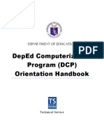 DCP Orientation Handbook HS as of Dec18