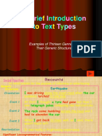 Text Types Genre