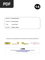 MODULE 3: Entrepreneurship: 1 Hour 30 Mins