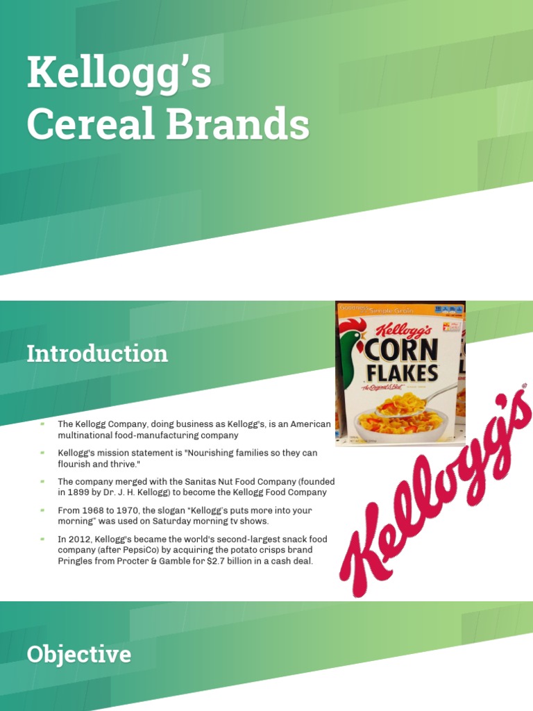 Kellogg's Cereal Brands PDF Brand Marketing