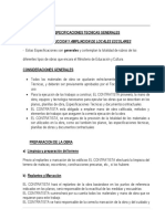 Construcción y ampliación de locales escolares