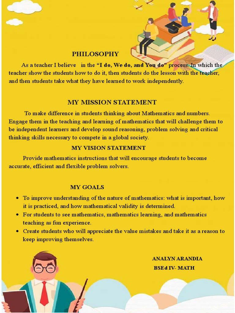 Effective Math Teaching Philosophy | PDF | Business