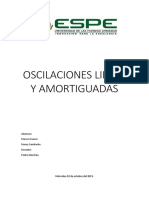 Oscilaciones Libres y Amortiguadas